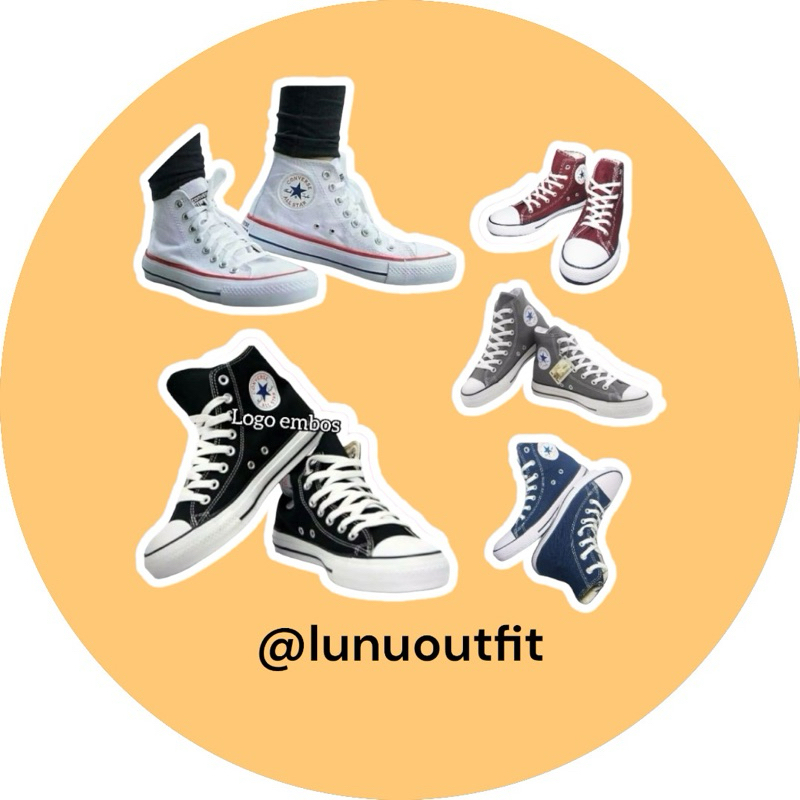 Sepatu Converse Tinggi All Star Sepatu Sekolah
