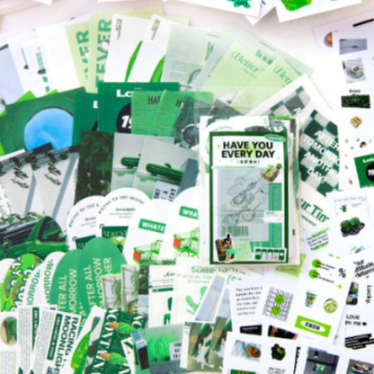 

[Artfull] Journal Kit 150pcs Series Twilight North Island Series 5.0 untuk Scrapbook /Jurnal