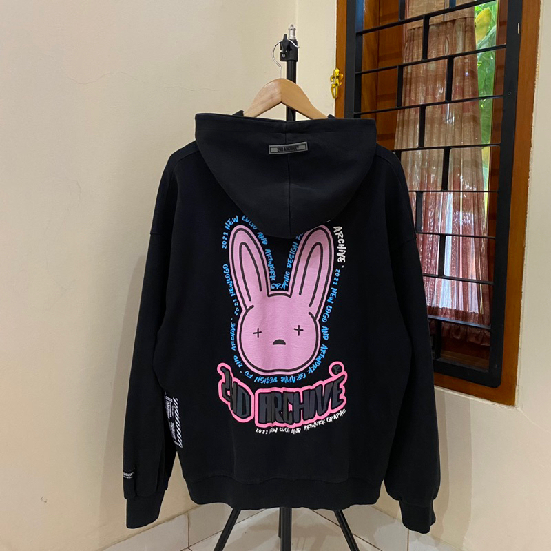 Hoodie 2ndArchive ‘Pink Bunny’