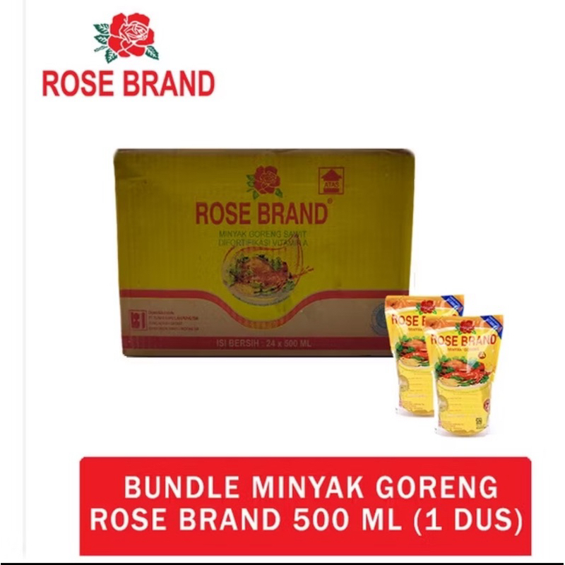 

Minyak Goreng Rosebrand 500ml (Karton)