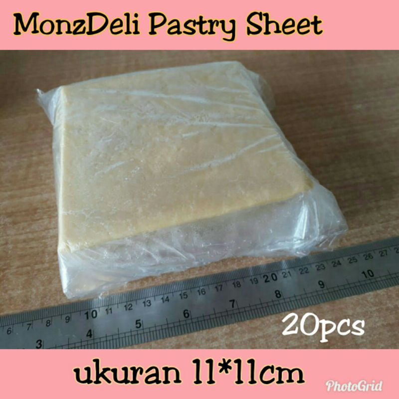 

Kulit Pastry Beku Monzdeli ukuran 11*11cm