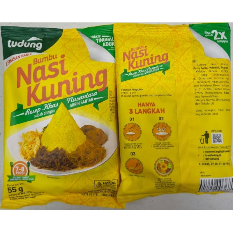 

Tudung Bumbu Nasi Kuning 55gr