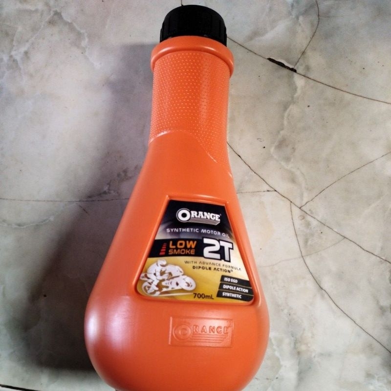 oil oli 2t orange low smoke 700 ml