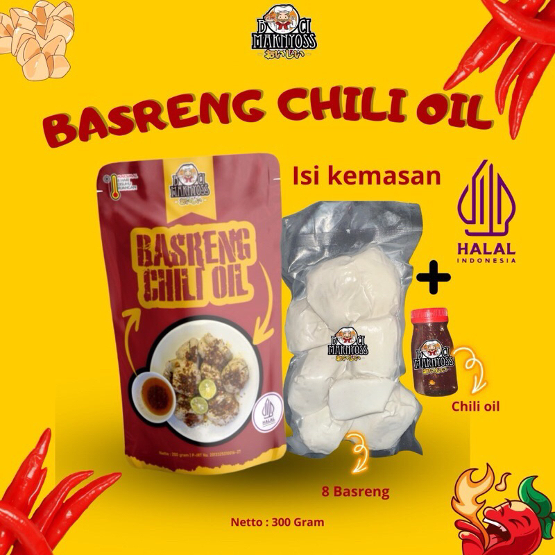 

Basreng Chili Oil Maknyoss