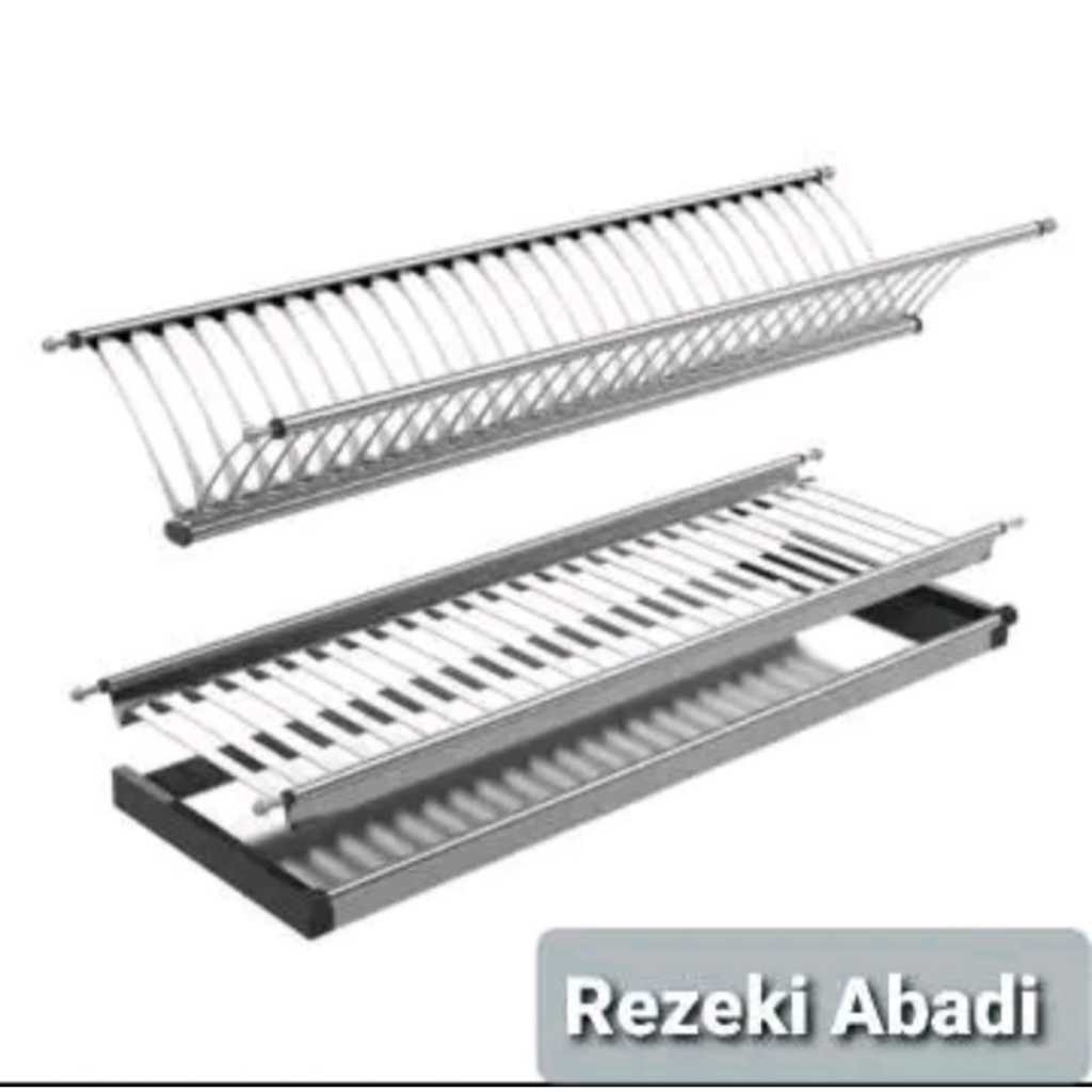 Rak Piring - Rak Gelas Stainless - Rak Lemari Kitchen Set