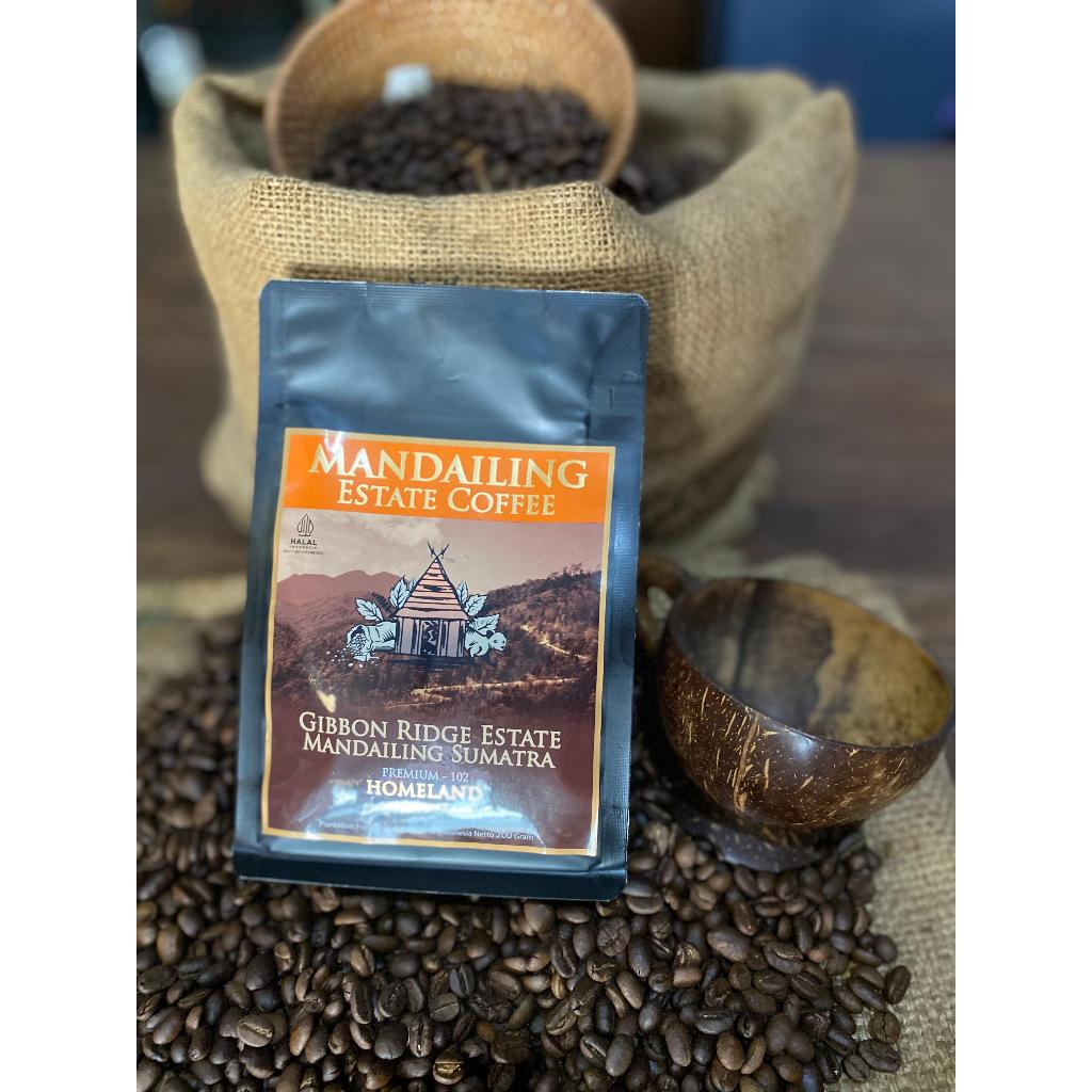 

Mandailing Estate Coffee Premium Homeland 200gr Whole Bean