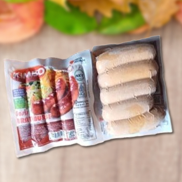 

Kimbo Sosis Sapi Bratwurst 500 gram isi 10 pcs