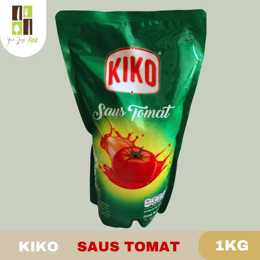 

Kiko By Delmonte / Delmonte Saus Tomat / Tomato Sauce / Saos / Kemasan Pouch 1kg