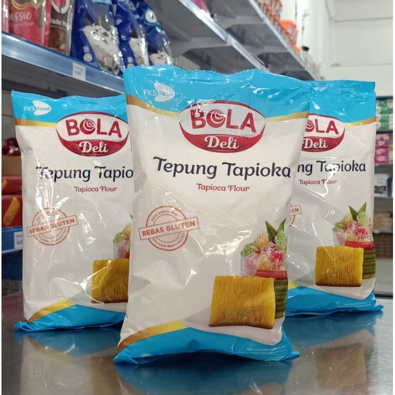 

Bola Deli Tepung Tapioka 500gr/Tepioka Bola Deli/Kanji/Tepung Empek Empek/Tepung Candil/Tepung untuk Kue Lapis/Tepung Cilok/Tepung Untuk Bakso