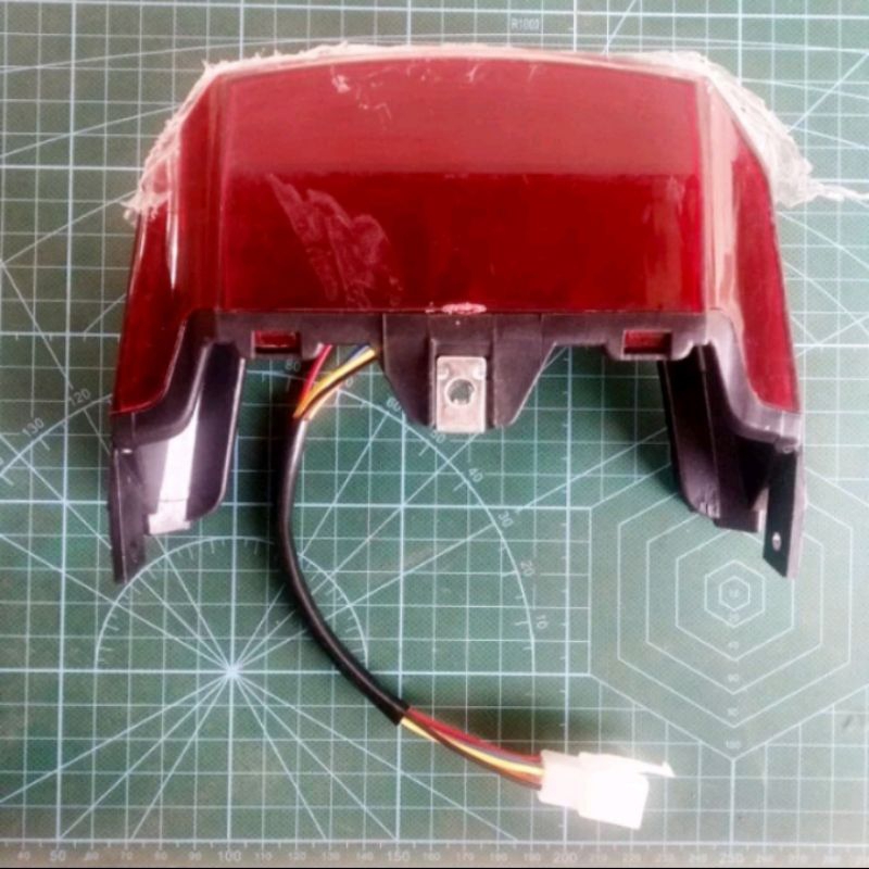 lampu belakang sepeda listrik uwinfly d7d original