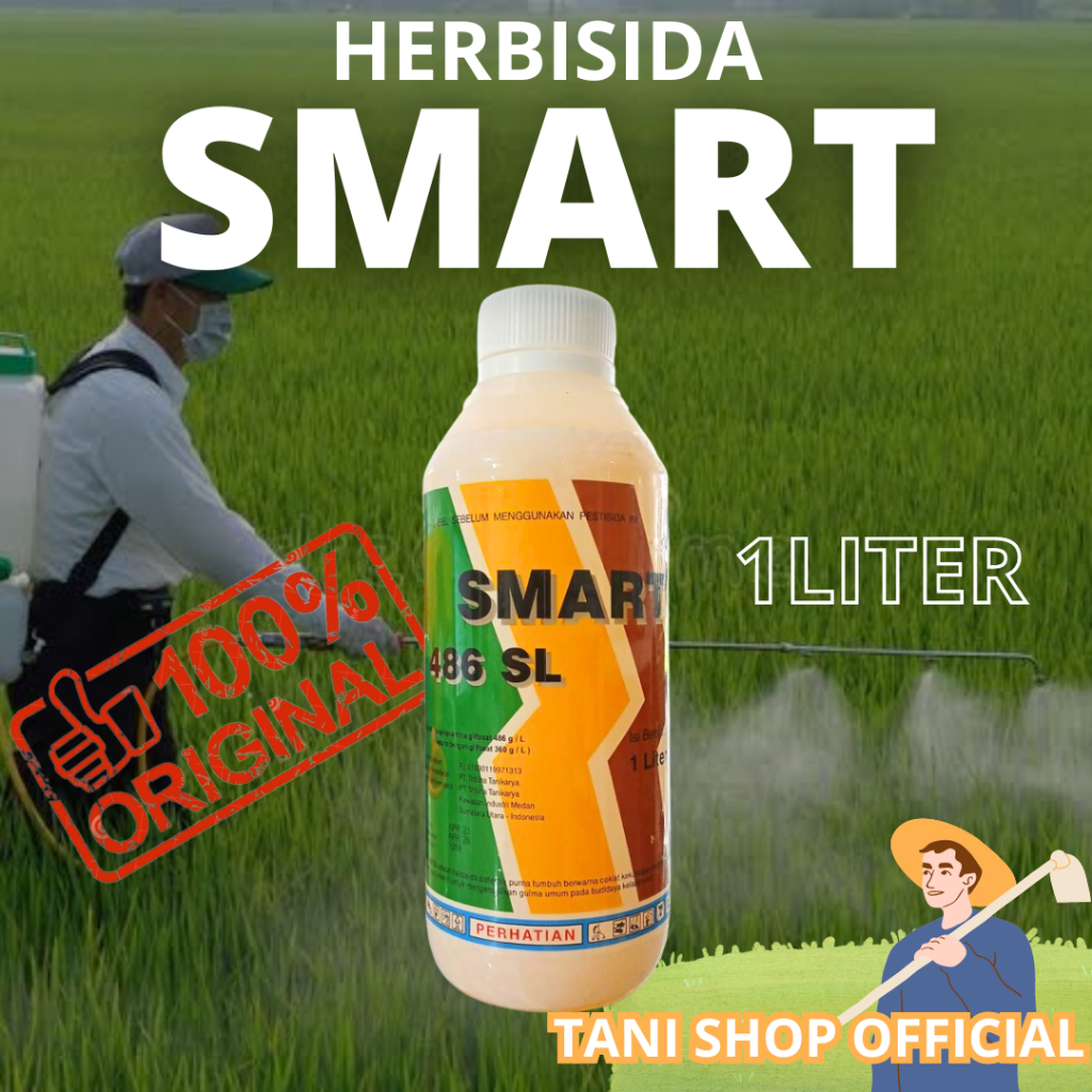 Herbisida Smart 486 SL - Solusi Ampuh Kendalikan Gulma dan Rumput Pengganggu