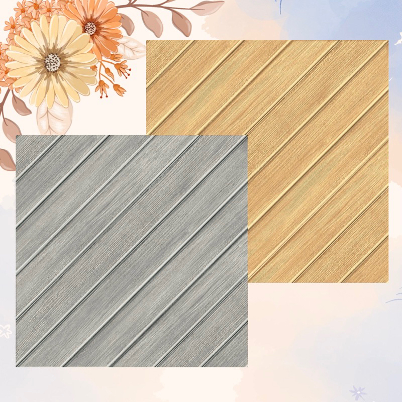 Keramik Lantai Kamar Mandi 25x25 Asia Tile Ramos Cream dan Abu / Lantai Tangga / Permukaan Kasar