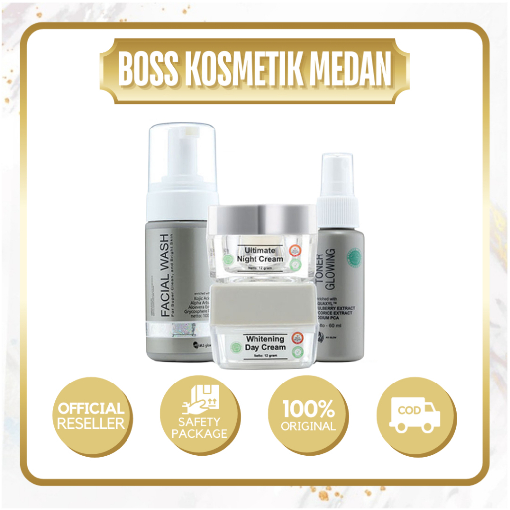 MS GLOW ULTIMATE SERIES SET LENGKAP (flek series)