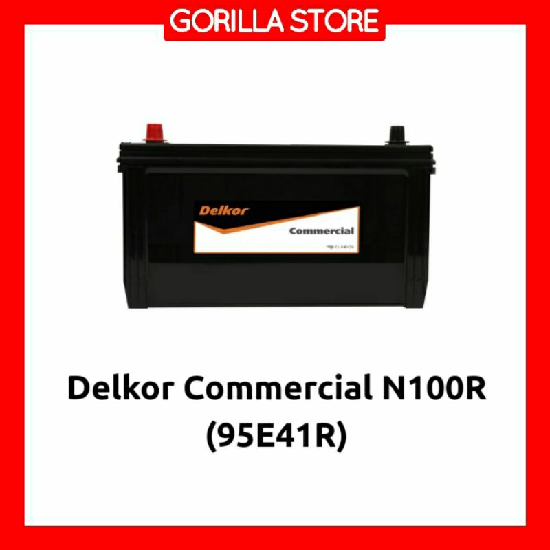 Delcor Commercial N100R (95E41R) - 100Ah CCA 750