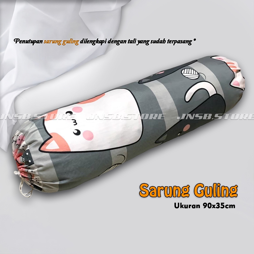 Sarung Guling Ukuran Dewasa Motif Karakter Kartun Desain Premium