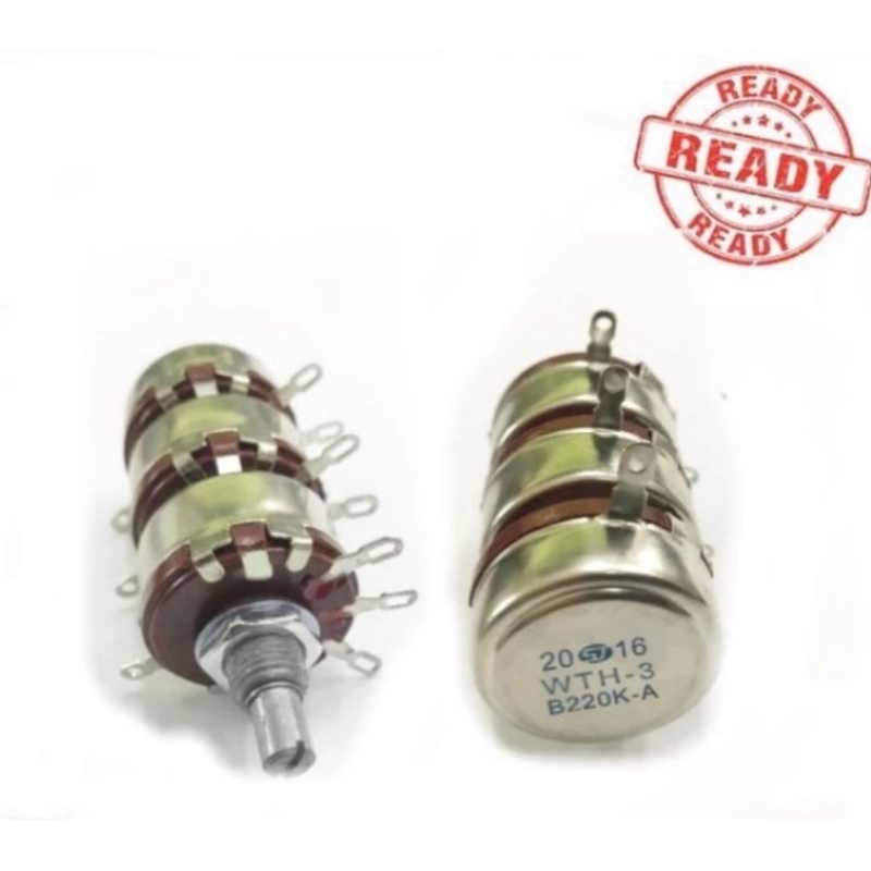 Potensiometer Potensio WTH 3 1K- 220 K Potensiometer Potensio WTH 3 1K- 220 K