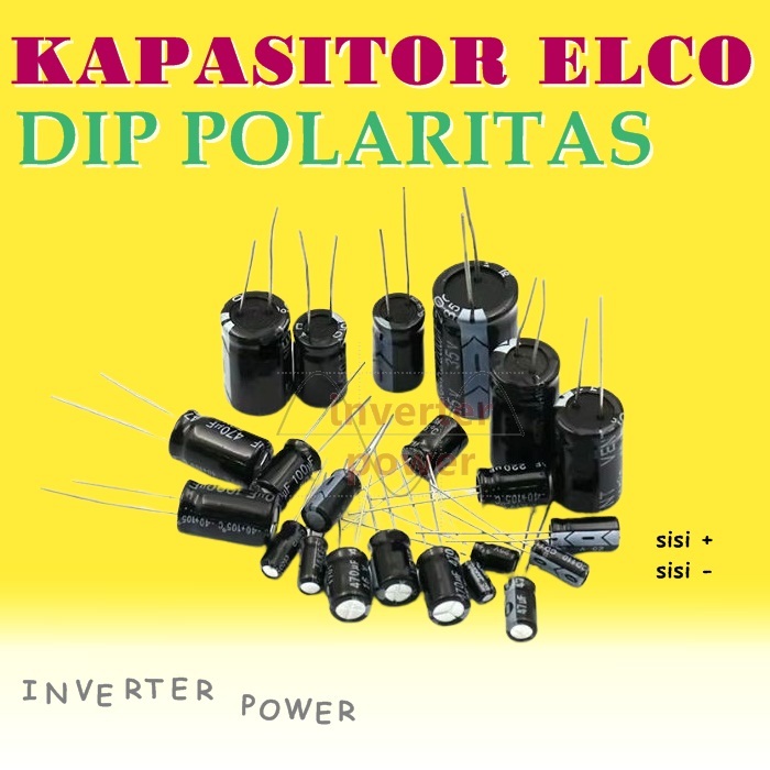 ELCO CAPASITOR 560UF 6.3V 560 MIKRO MICRO 6.3 VOLT ELKO