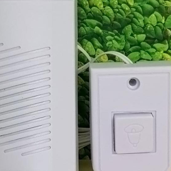 ♦ Door Bell Assalamualaikum Bel Pintu Rumah Kabel ✸