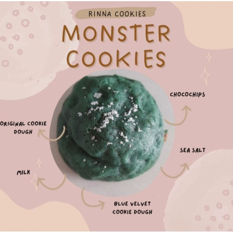 

Monster Soft Cookies