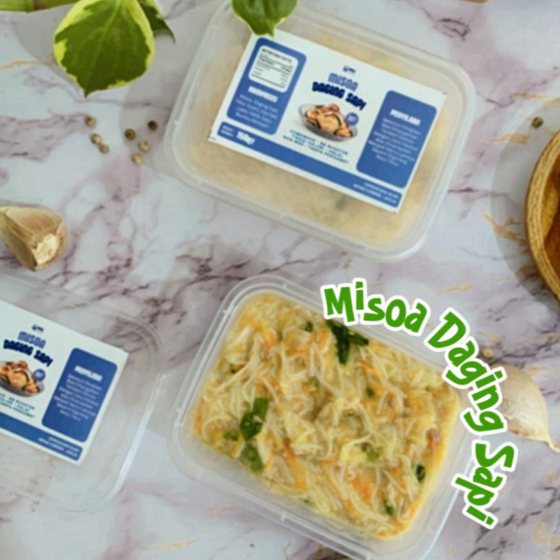 

MPASI Corner Misoa Daging Sapi Ready To Heat 6+Mo 150 gr