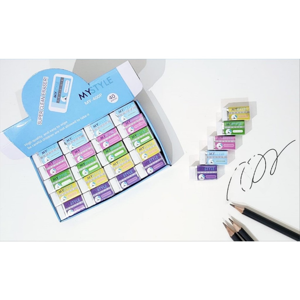 

BOBOMART 1 Box Penghapus Eraser My Style MY-400
