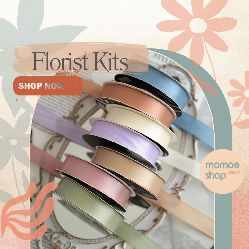 

Pita satin premium 2.5 cm 1 inch silky ribbon 2,5cm 25mm korea buket bunga kado flower bouquet hamper gift satin ribbon saten high quality import hamper gift box bakery satin premium