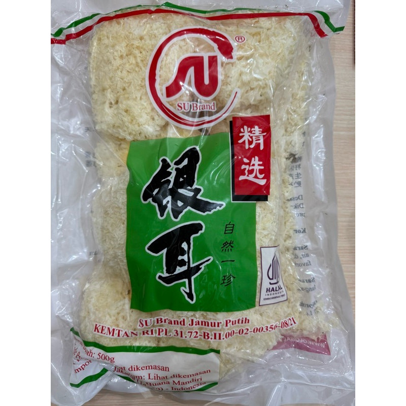 

100g PREMIUM Pek Bok Ni / Bai Mu Er / Jamur Putih / Jamur Salju - Kesehatan Paru Paru