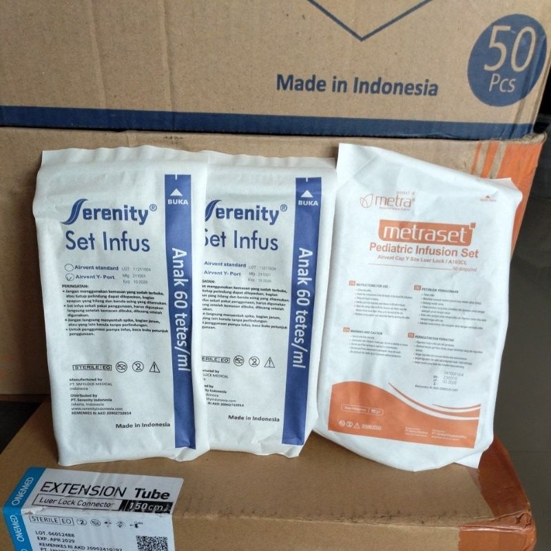 Infuset Anak[ECER]  pedriatric type Y  Serenity