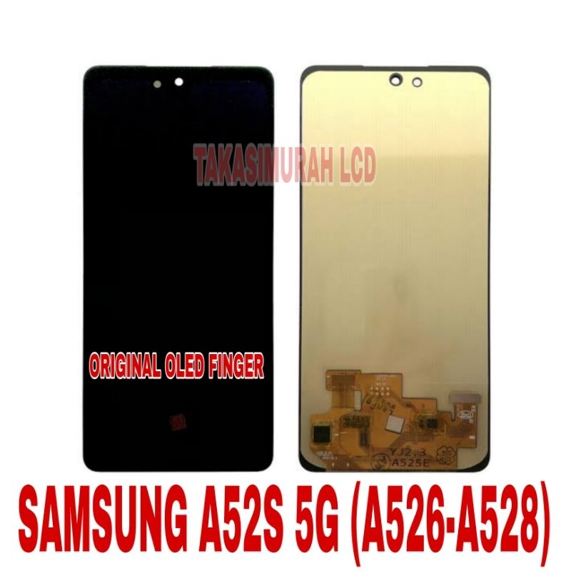 LCD+TOUCHSCREEN SAMSUNG A52S 5G ORIGINAL OLED FINGER (A526-A528) FULLSET