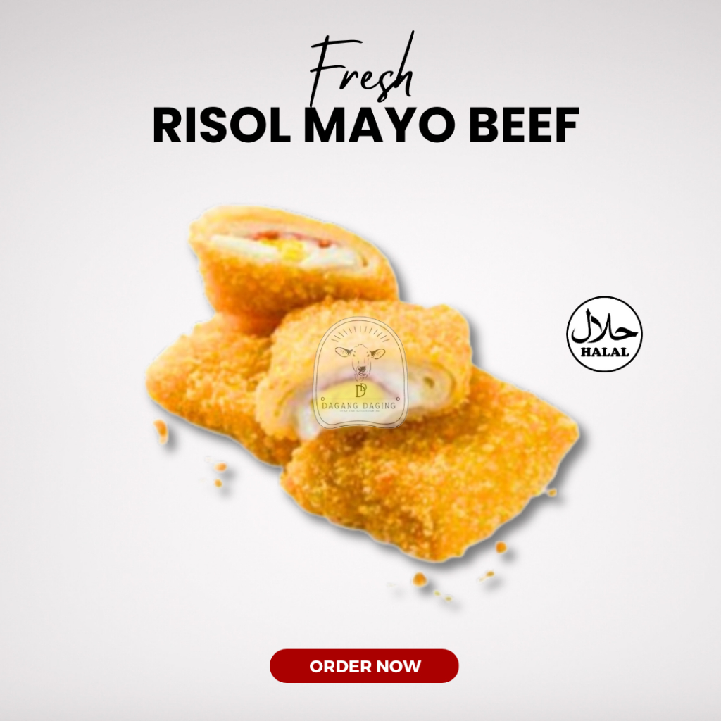 

Risol Mayo Smoked Beef isi 5 pcs