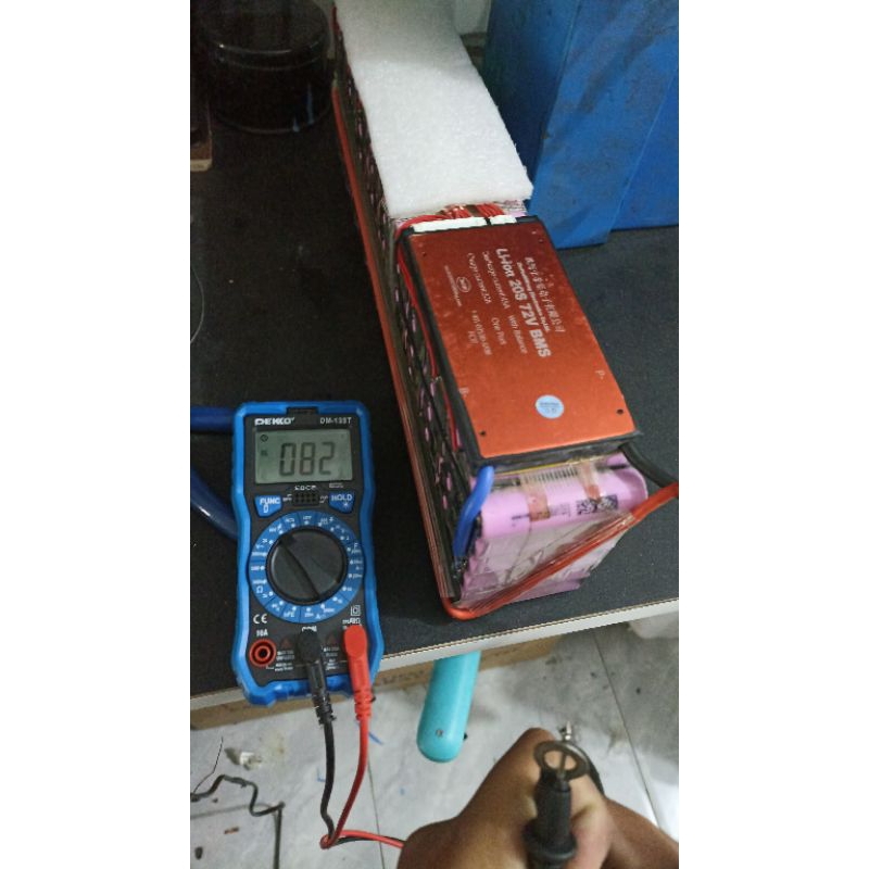 Baterai Pack 36V 10Ah Cell INR Baru