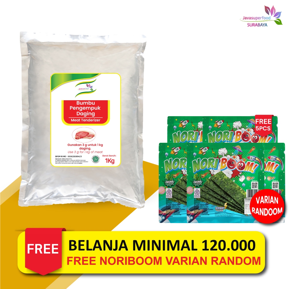 

Pengempuk Daging Bubuk / Bumbu Masak / Meat Tenderizer 1 KG Halal