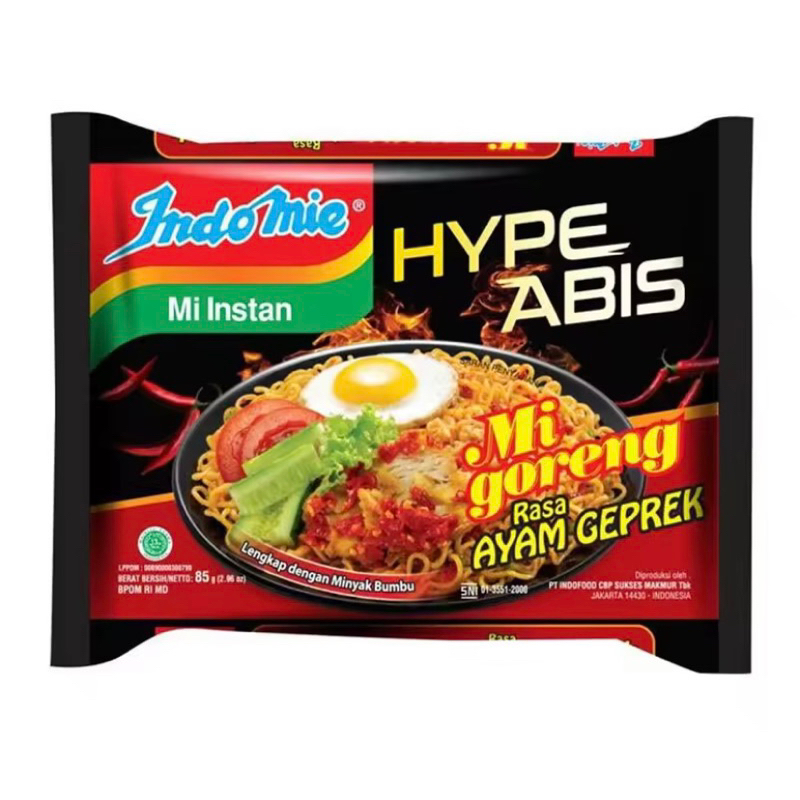 

[Paket Isi 5] Indomie Goreng HypeAbis Rasa Ayam Geprek 85 gr