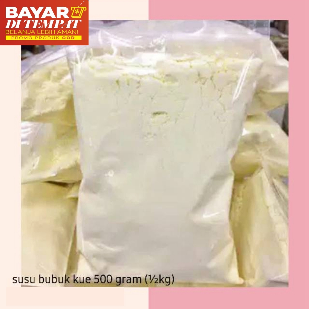 

Susu Bubuk Full Cream MURAH Untuk Roti dan Kue REPACK 1kg,500gr