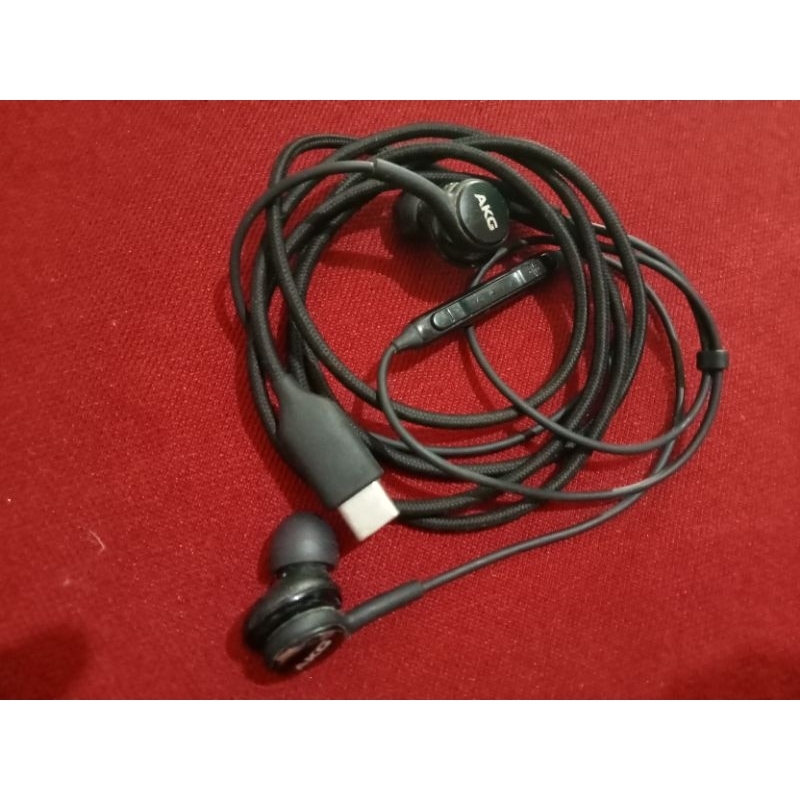 headset Samsung AKG original bawaan note 10 // note 10 plus Type C