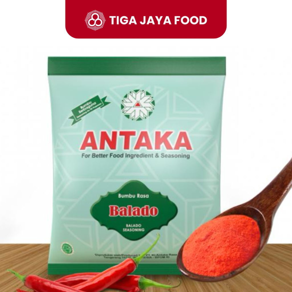 

Antaka bumbu tabur rasa balado pedas manis (DUS) 200 pcs x 100gr