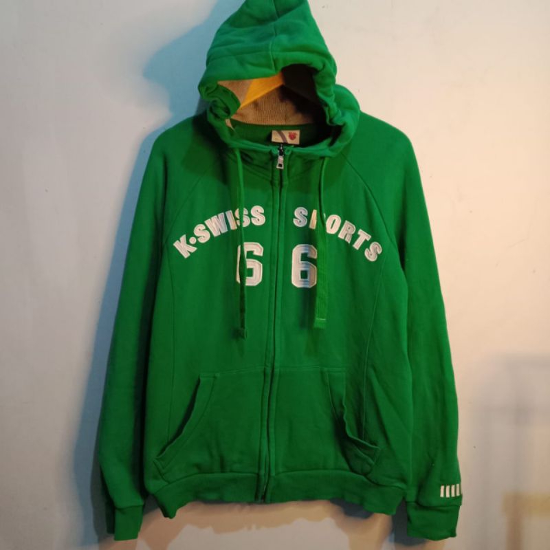 ZIPPER HOODIE K-SWISS