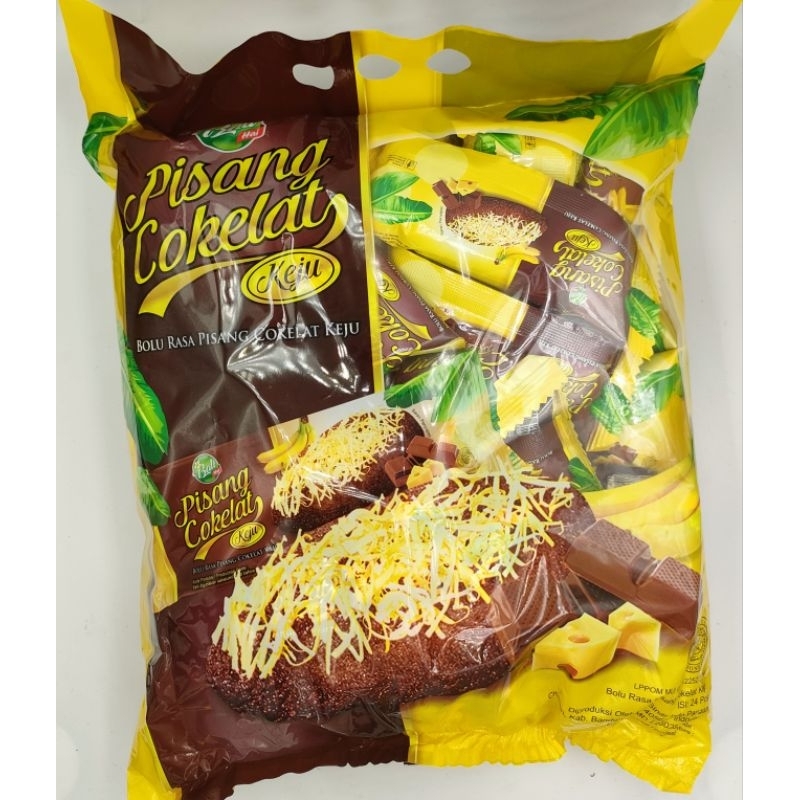 

BOLU PISANG COKLAT KEJU isi 24