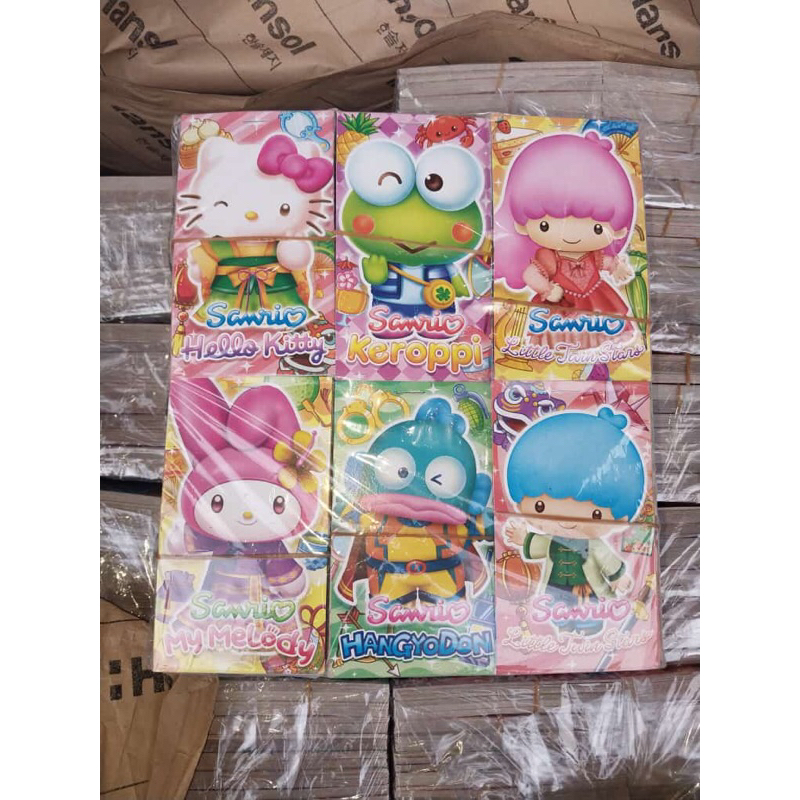10 Sachet Mainan Bongkar Pasang Sanrio Bongkar pasang jadul