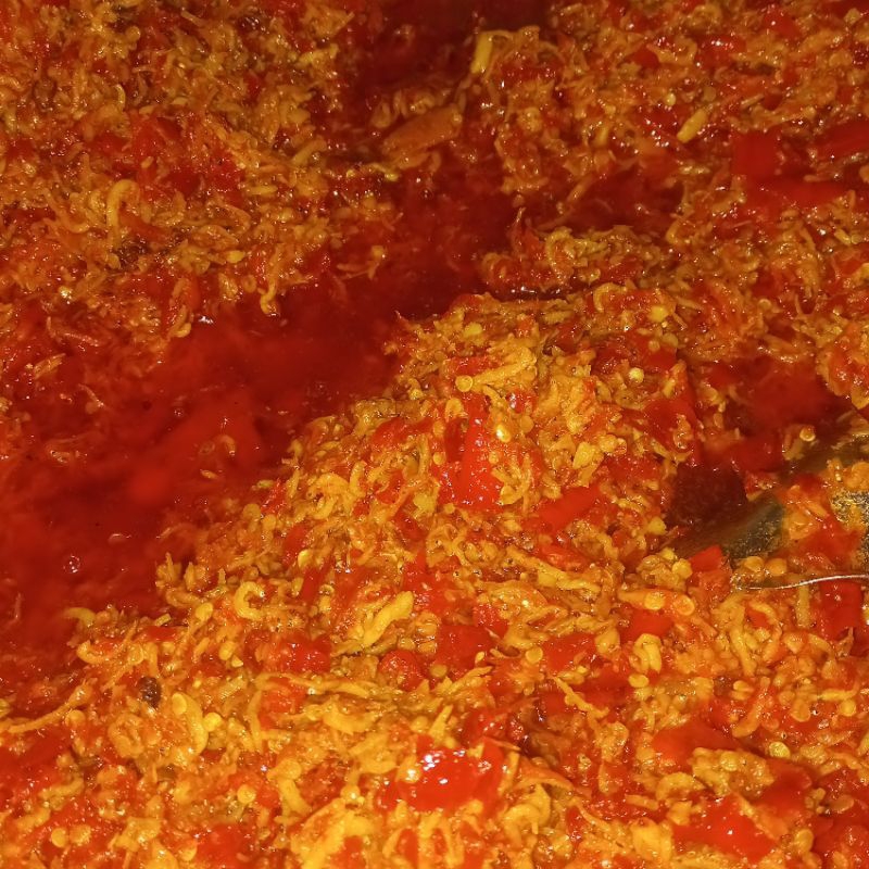 

sambel teri | zein catering | sambal teri extra pedas 150gr