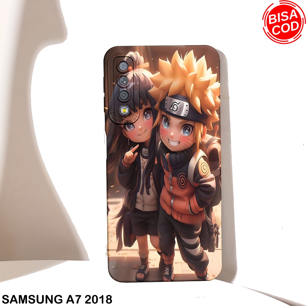 Case Samsung A7-2018 - Casing Samsung A7 2018 - Case Hp - Casing Hp Softcase - Samsung A7 2018 - Sil