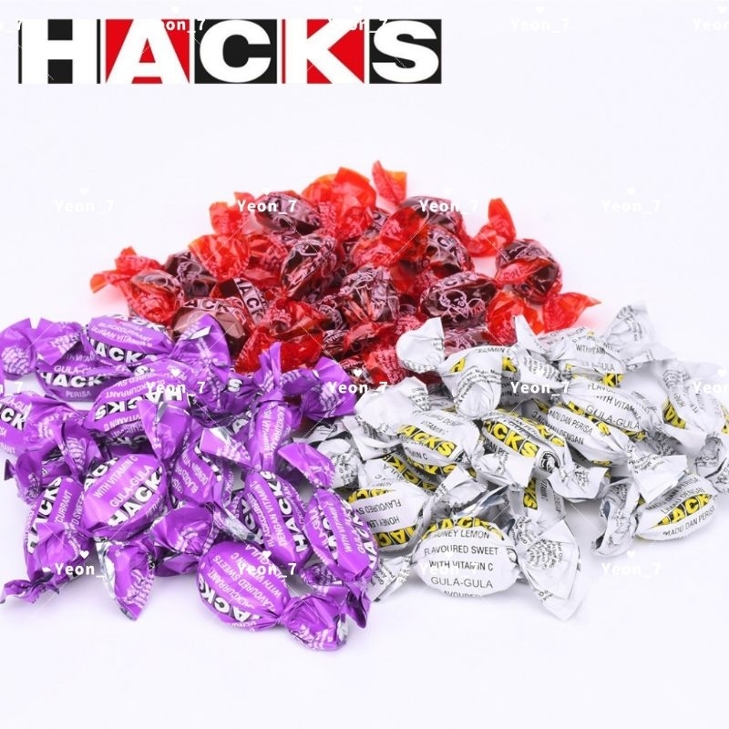 

Permen Gula - Gula Hacks Blackcurrant Honey & Lemon Original Mix 500g Exp 2026