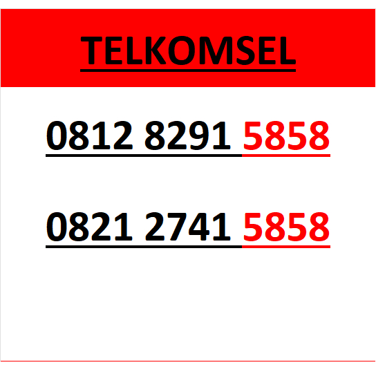 nomor cantik telkomsel simpati seri abab 5858 murah lengkap wn84 250