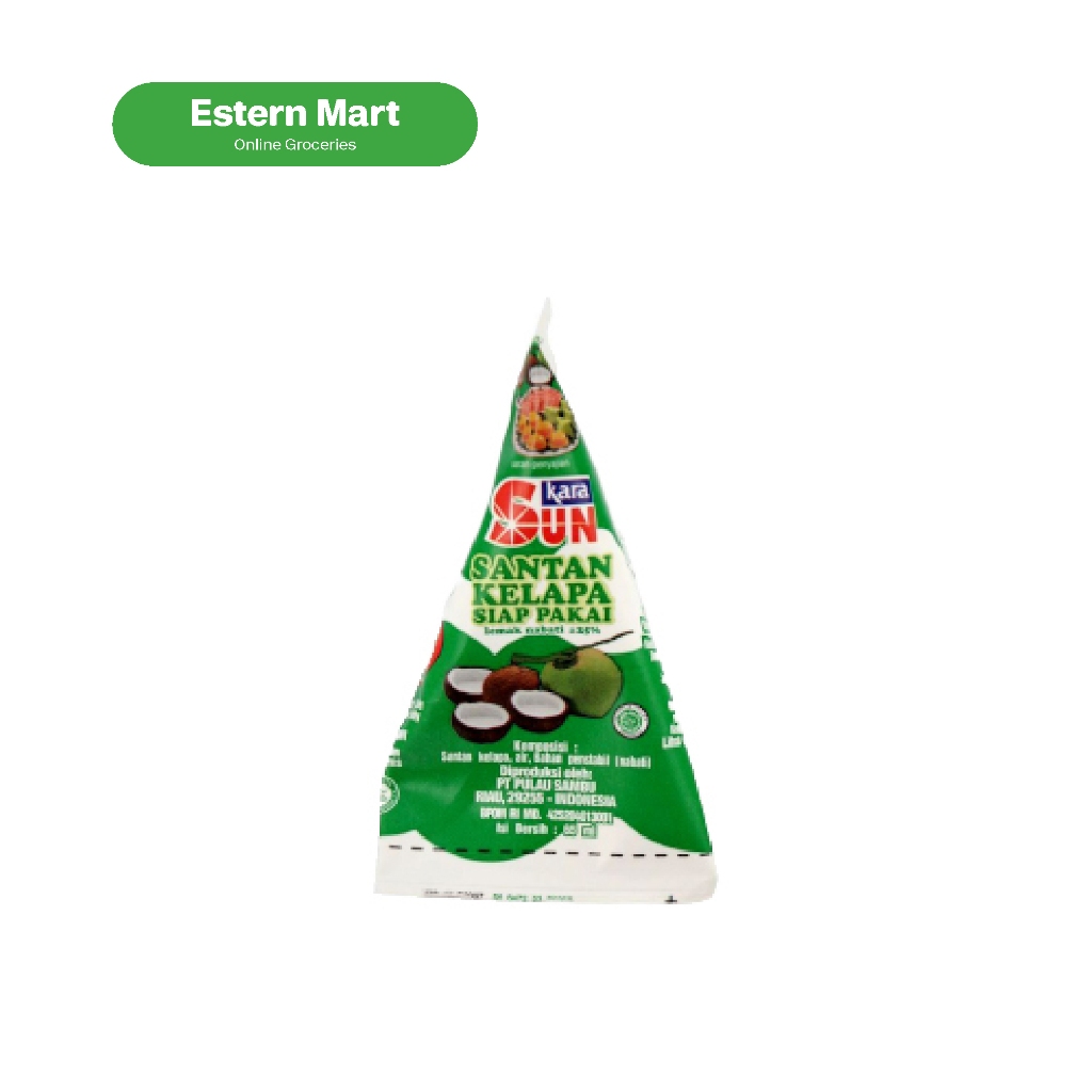 

Sun kara santan kelapa instan 65ml | santan kelapa kemasan