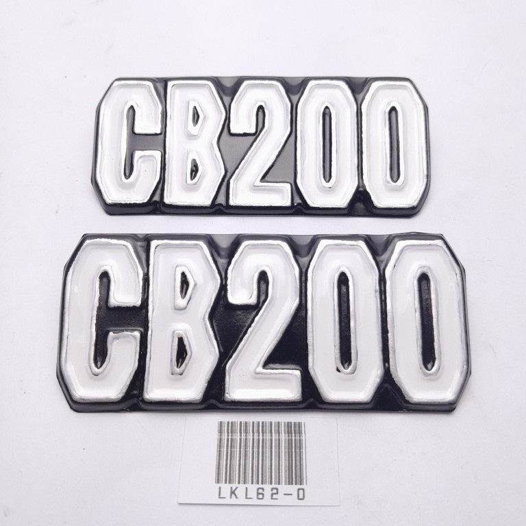 HONDA CB200 EMBLEM BOK AKI BOX ACCU IMPORT