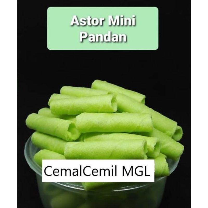 

Astor mini wafer roll curah rasa coklat susu vanila pandan strawberi