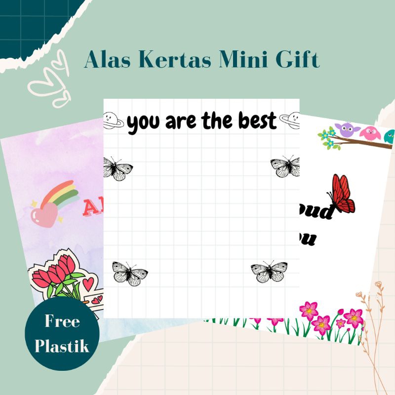 

Alas kertas mini gift | Alas packing