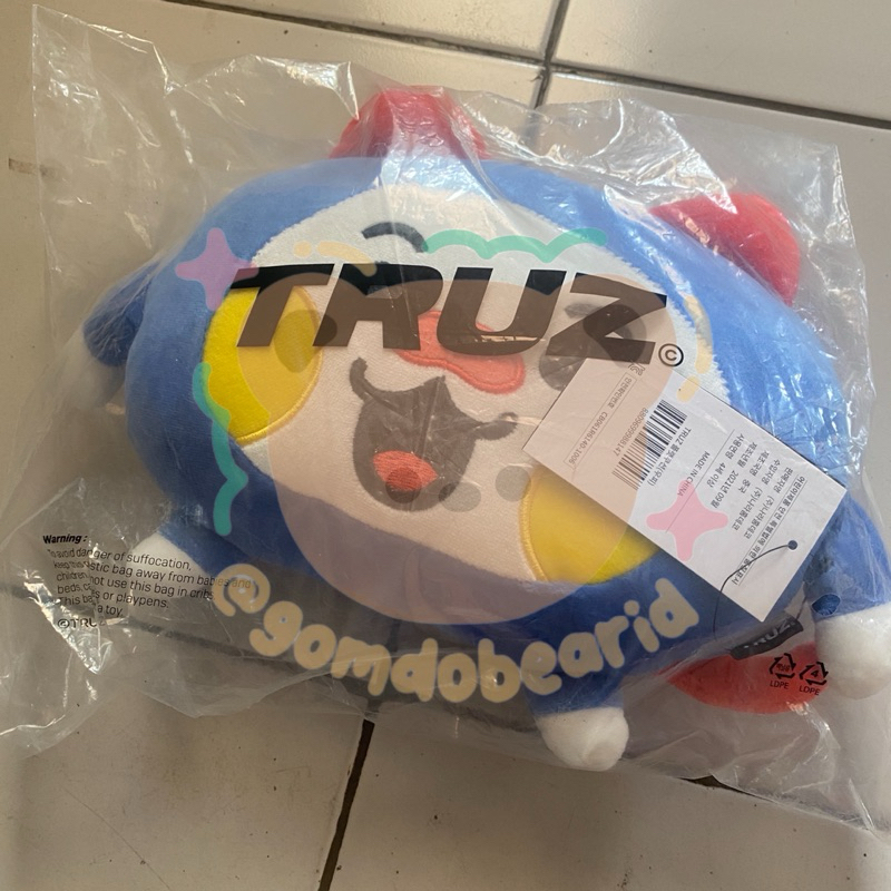 OFFICIAL DOLL TRUZ TREASURE FACE CUSHION FLAT CUSHION BLANKET