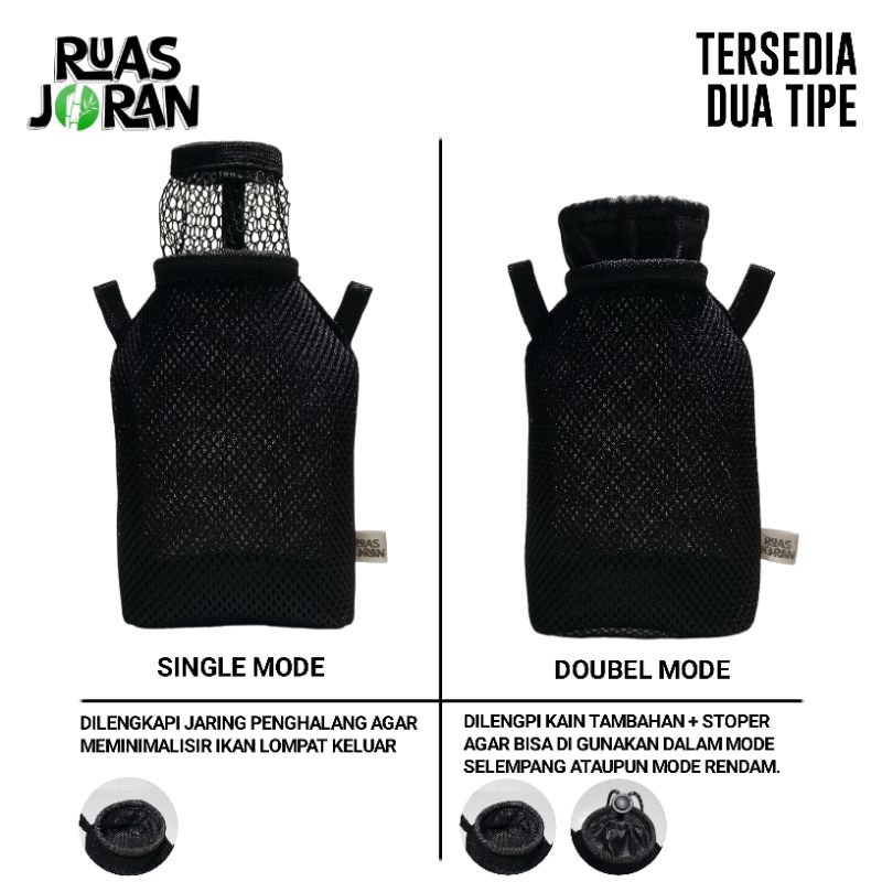 KORANG WADER PREMIUM - KOJA IKAN WADER - TEMPAT IKAN KECIL - KEMPIS WADER - KEMPIS UCENG - KORANG