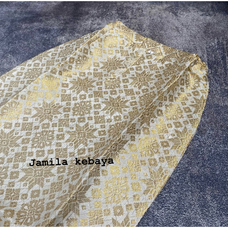 ROK JADI SONGKET SPAN/ROK SONGKET PALEMBANG/ROK SONGKET KEBAYA